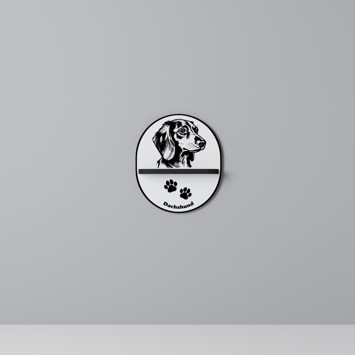 DACHSHUND DOG Dekorationshylla