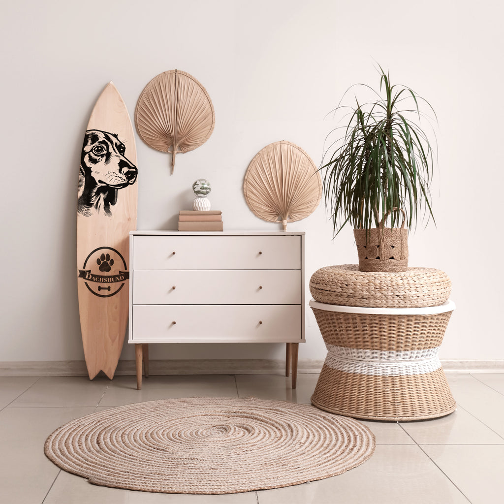 DACHSHUND DOG Surfboard Decorative Panel