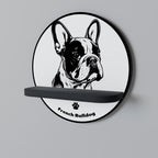 FRENCH BULLDOG Dekorationshylla