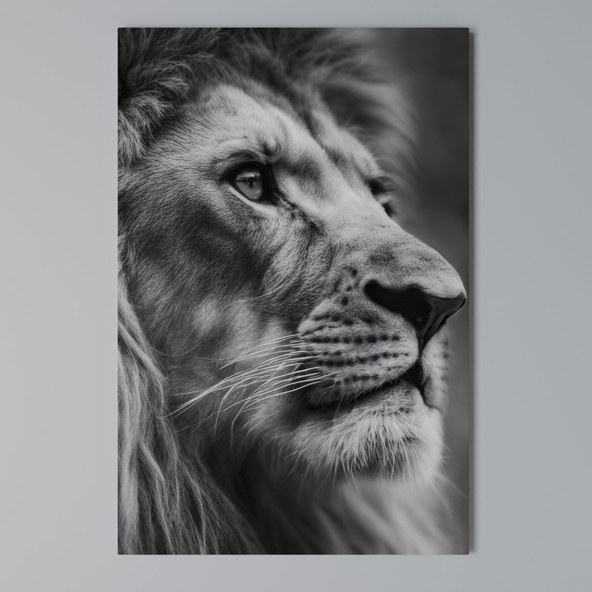 ROYAL REFLECTION Vertical Canvas Print