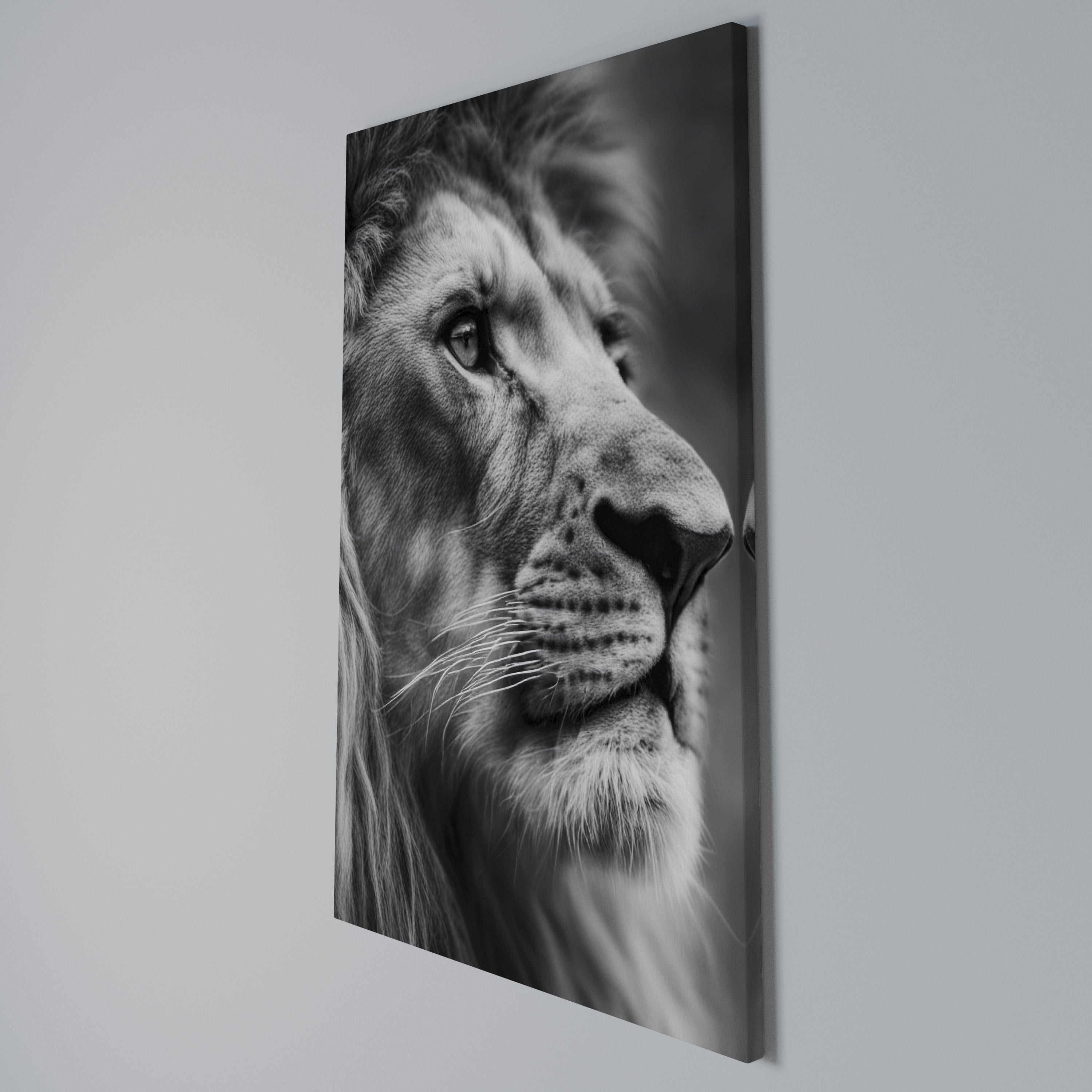 ROYAL REFLECTION Vertical Canvas Print