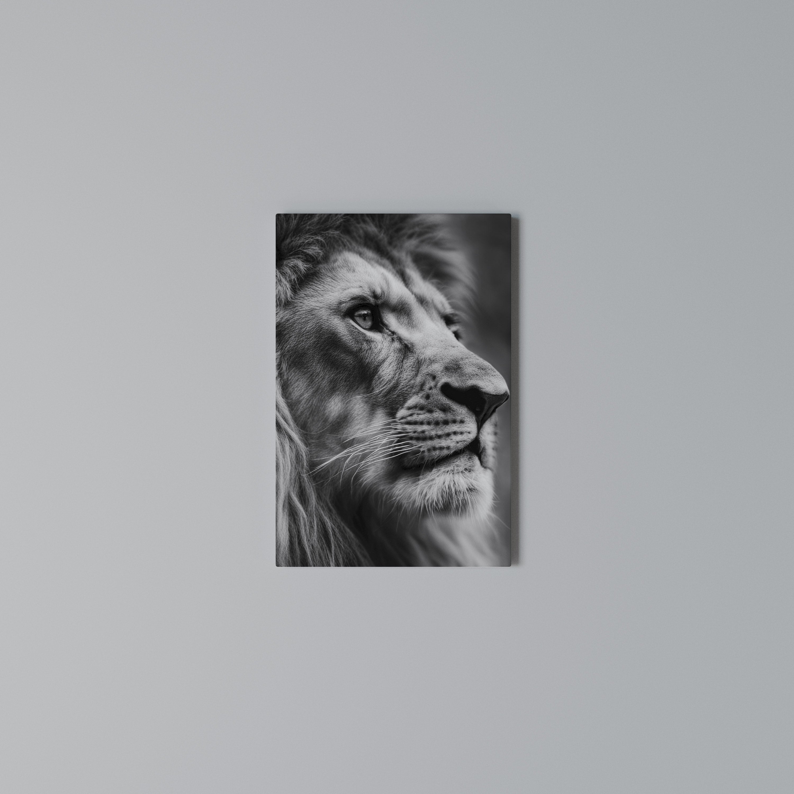 ROYAL REFLECTION Vertical Canvas Print