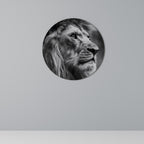 ROYAL REFLECTION Round Wall Art