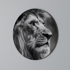 ROYAL REFLECTION Round Wall Art