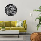ROYAL REFLECTION Round Wall Art