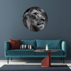 ROYAL REFLECTION Round Wall Art