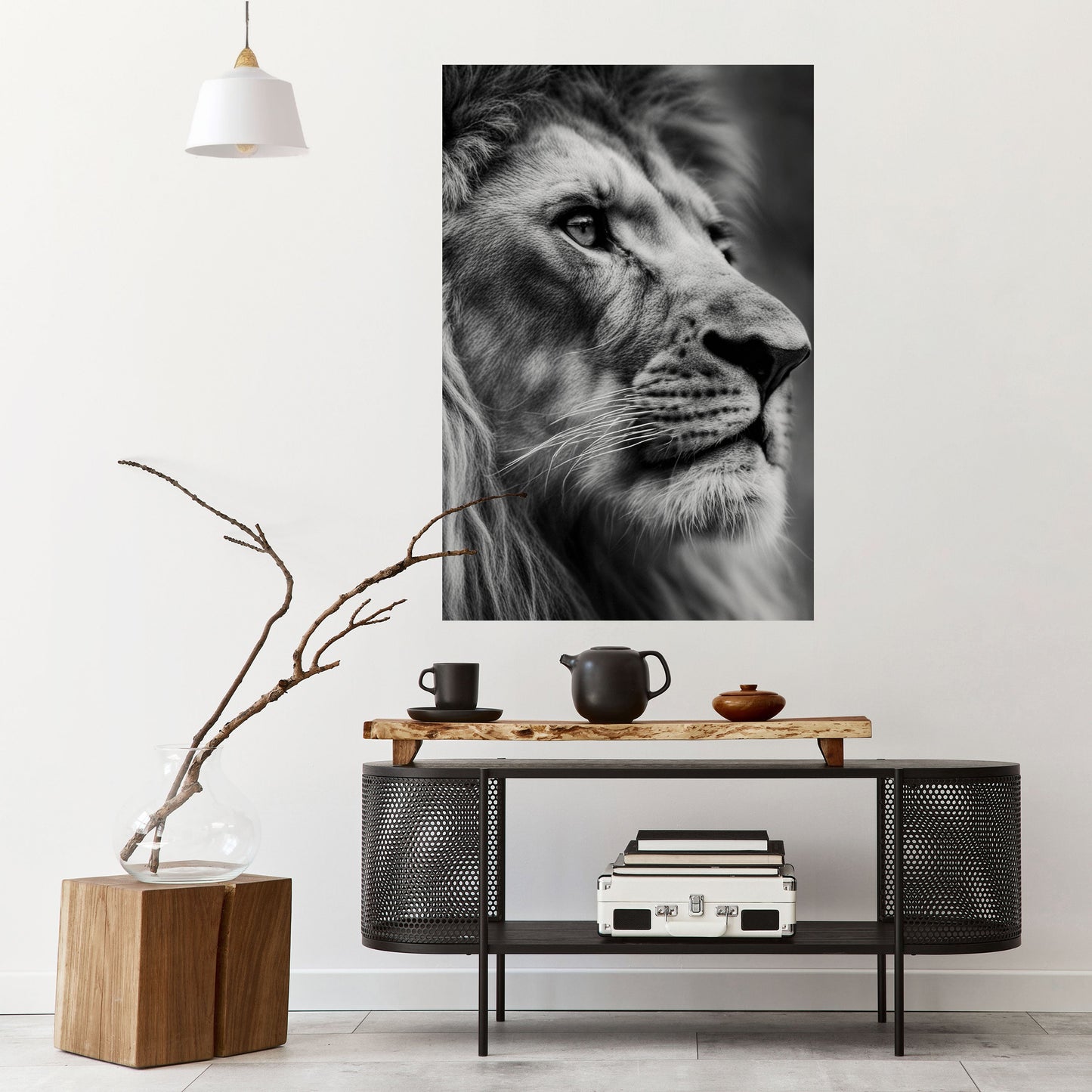 ROYAL REFLECTION Peel and Stick Vertical Poster