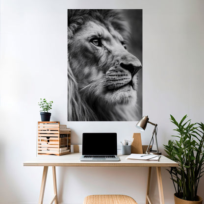 ROYAL REFLECTION Peel and Stick Vertical Poster