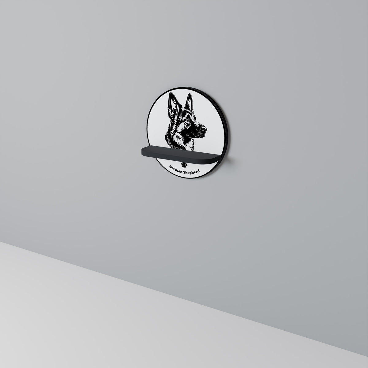 GERMAN SHEPARD Dekorationshylla