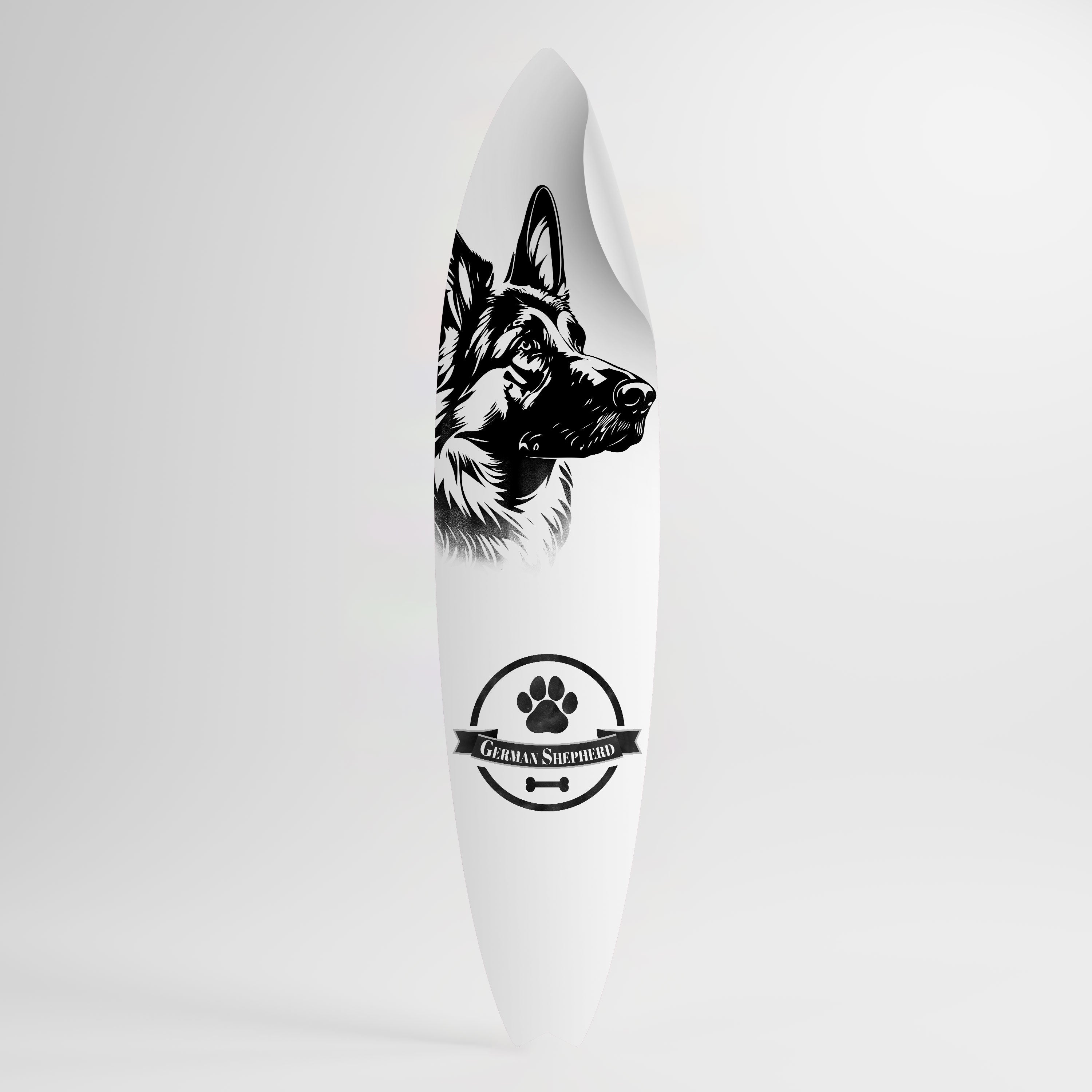 GERMAN SHEPARD Väggdekal surfbräda