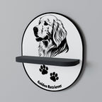 GOLDEN RETRIEVER Dekorationshylla