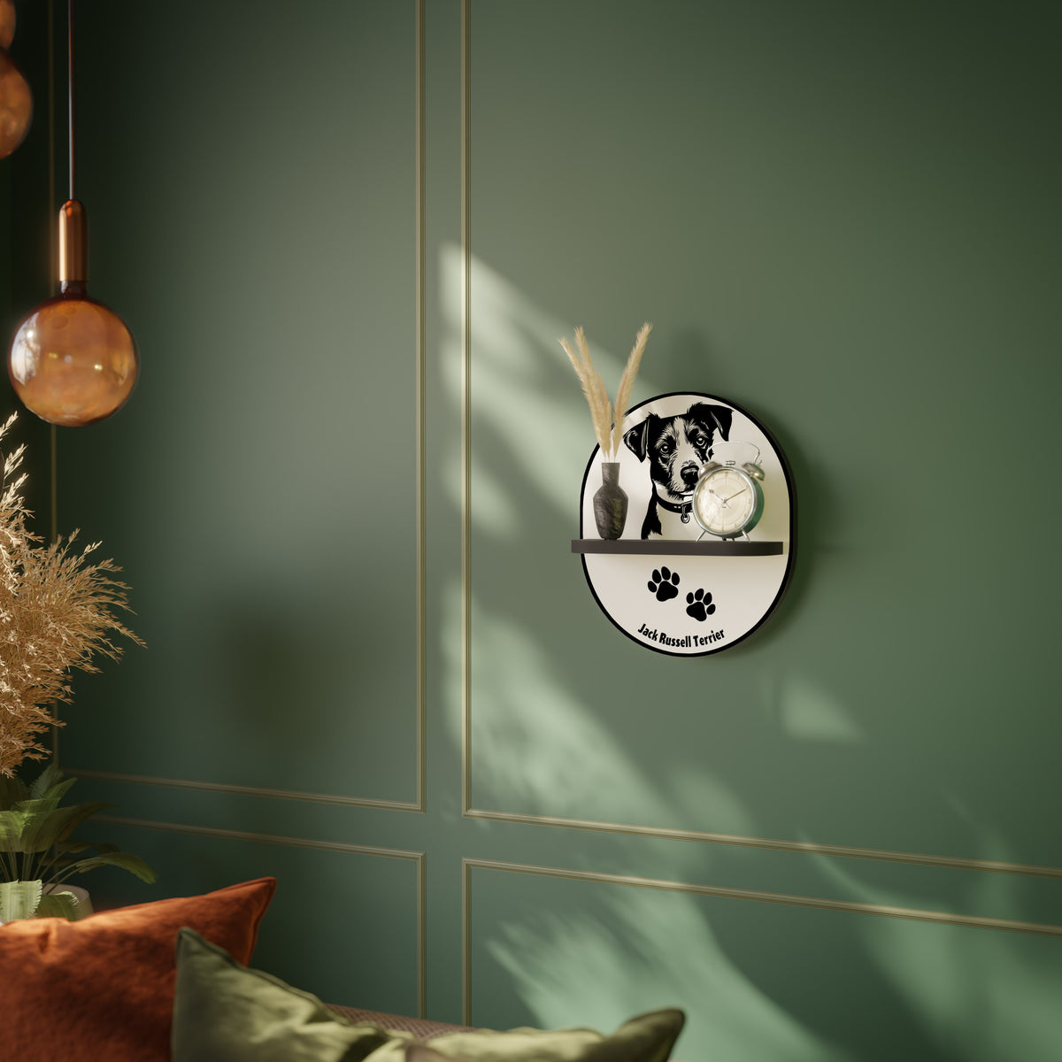 JACK RUSSEL TERRIER Dekorationshylla