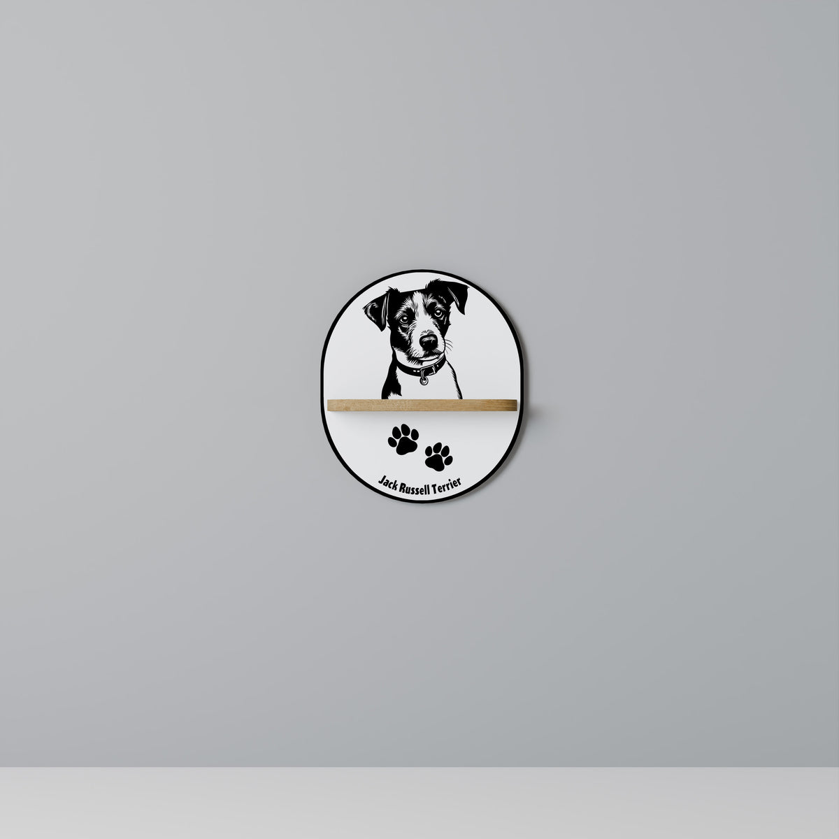 JACK RUSSEL TERRIER Dekorationshylla