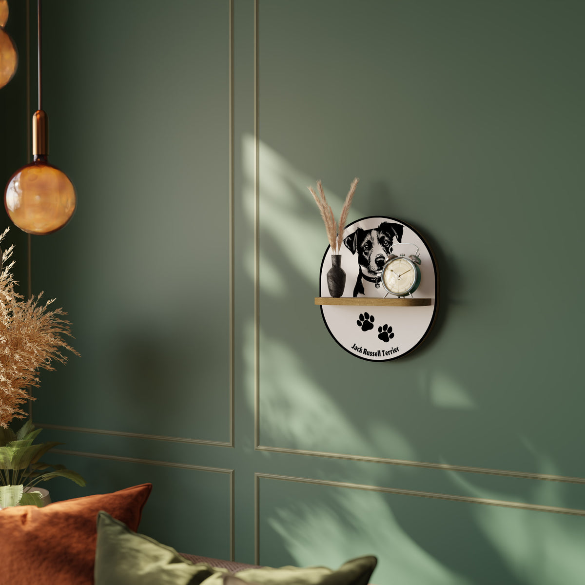 JACK RUSSEL TERRIER Dekorationshylla