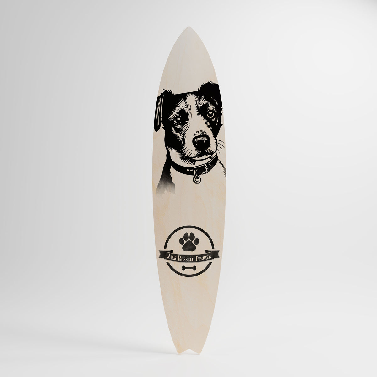JACK RUSSEL TERRIER Dekorativ Surfbräda