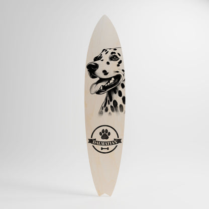 DALMATIAN DOG Dekorativ Surfbräda