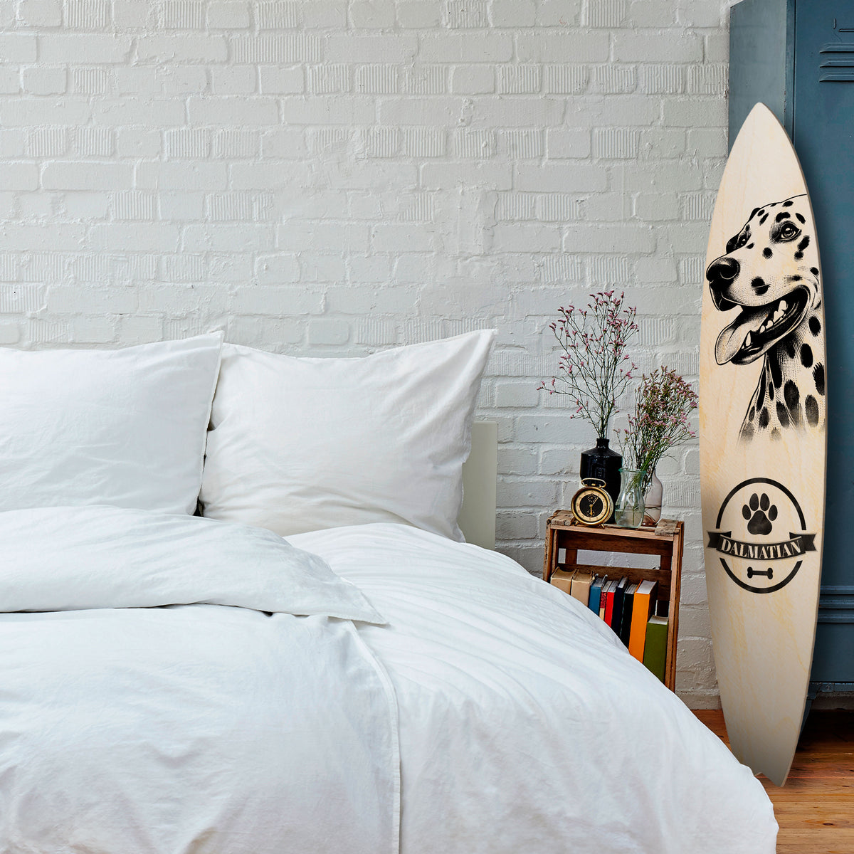 DALMATIAN DOG Surfboard Decorative Panel