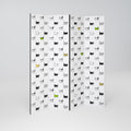 CATS COMPILATION 4-Panel Room Divider