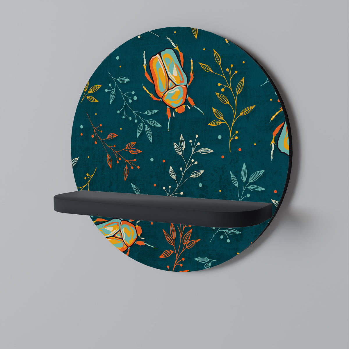 AUTUMN INSECTS Art Shelf