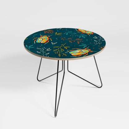 AUTUMN INSECTS Large Coffee Table