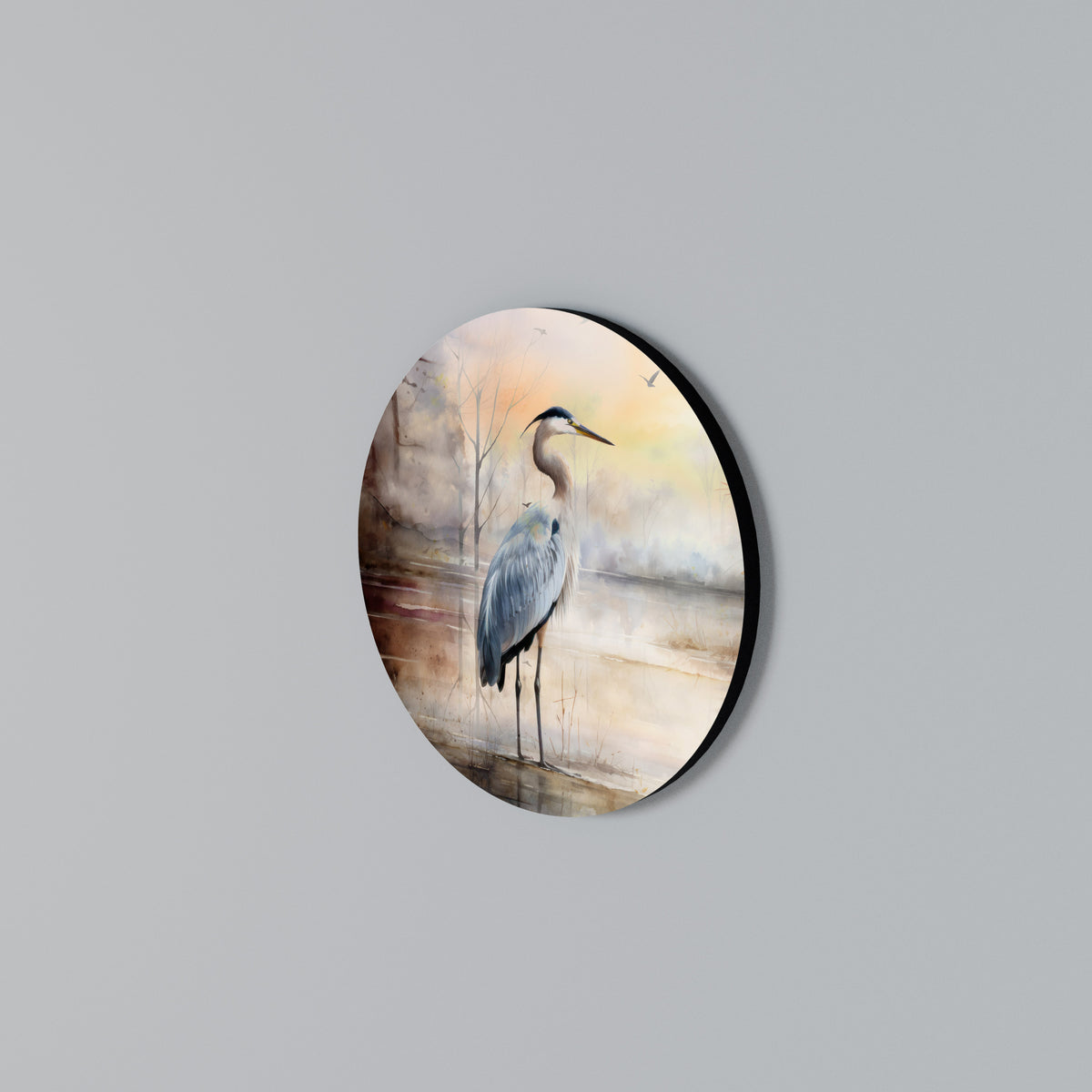HERON DAYDREAM Rund väggdekor