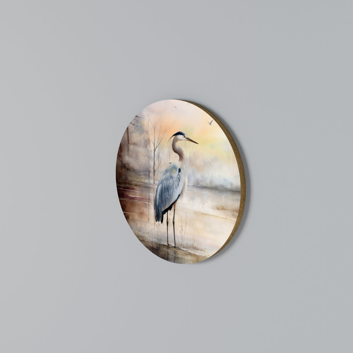 HERON DAYDREAM Rund väggdekor
