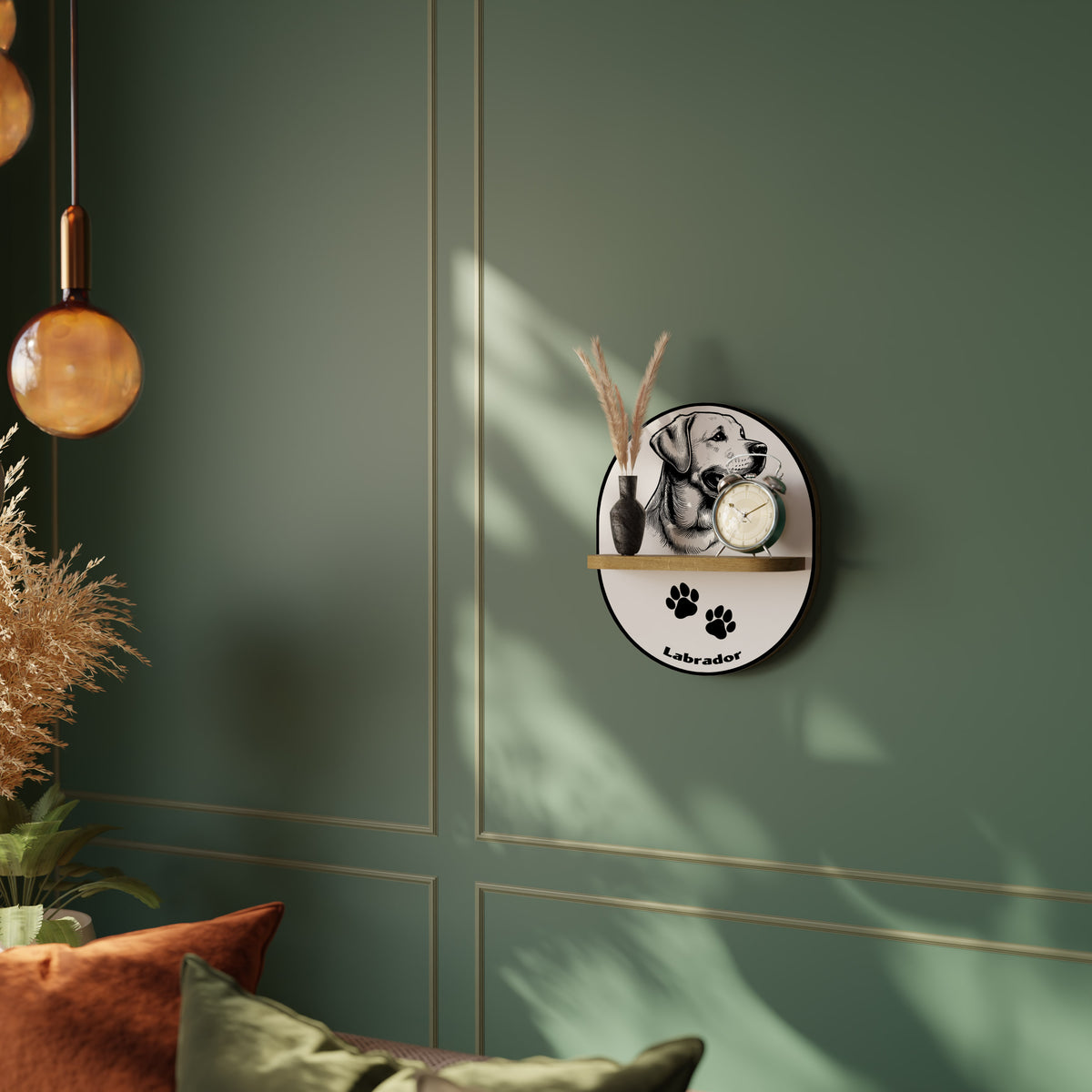 LABRADOR DOG Dekorationshylla