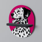 DALMATIAN SMILE Dekorationshylla