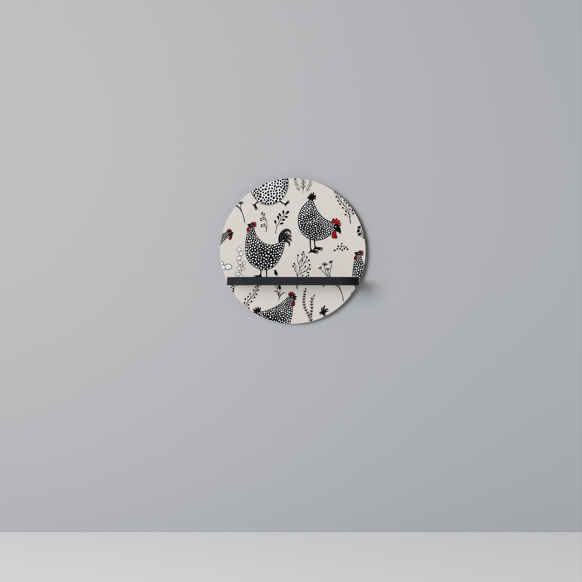 HAPPY HENS Art Shelf