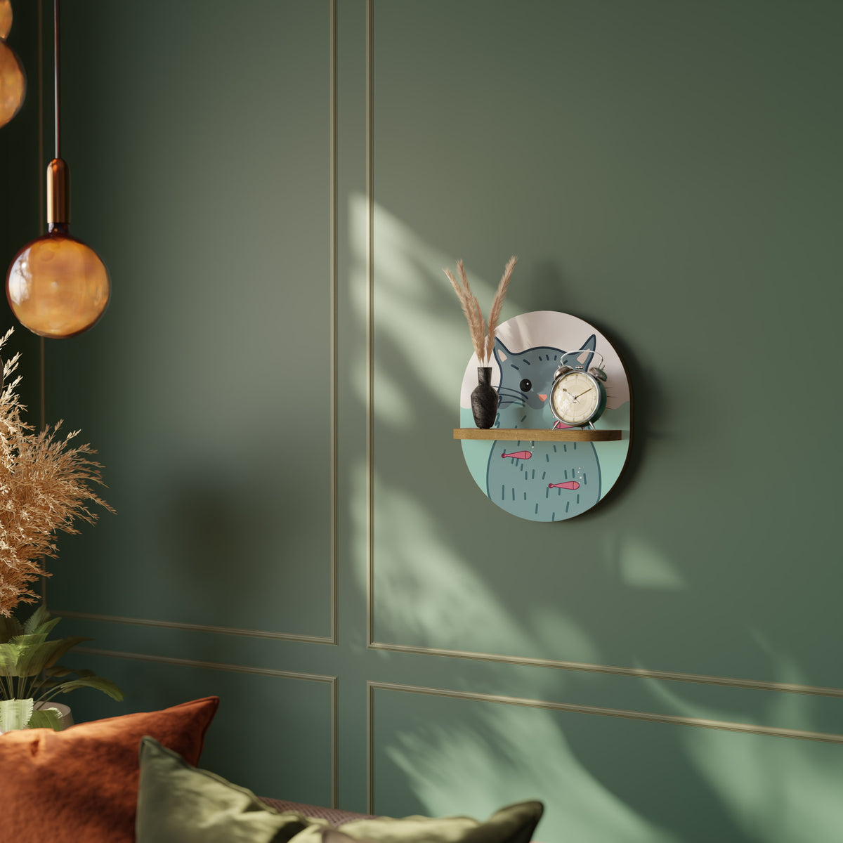 CAT SPLASH Dekorationshylla