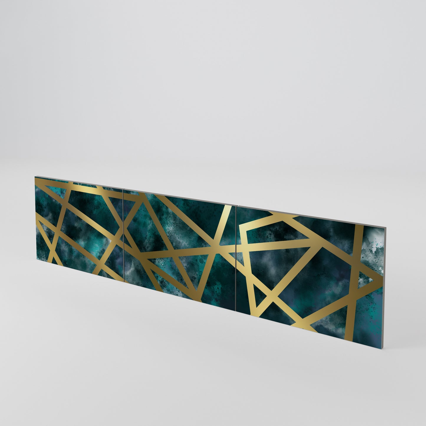 THE LABYRINTH OF GOLD 3-Piece TV Cabinet Door Set