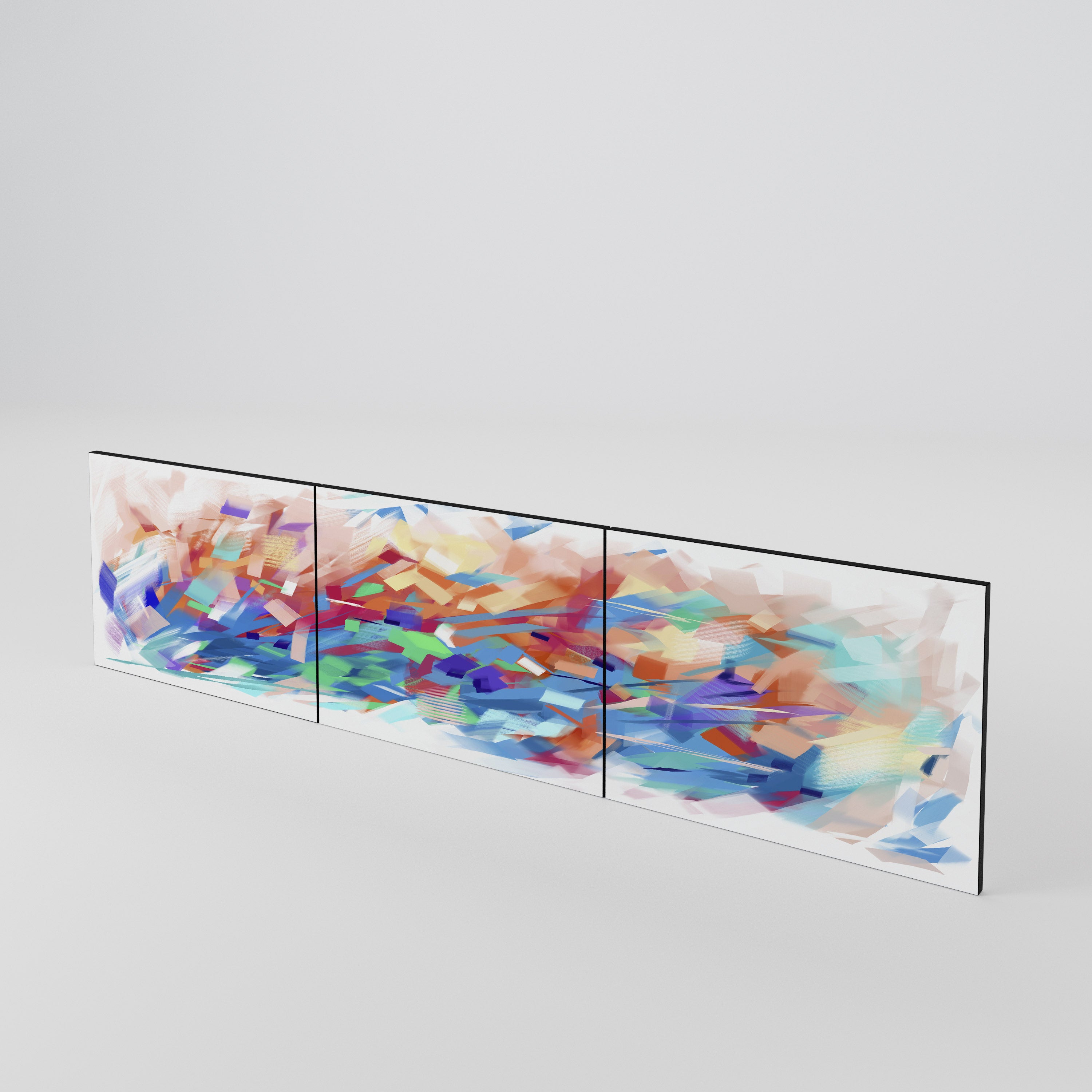 FINESSE MASH-UP Luckset med 3 dörrar till TV-bänk