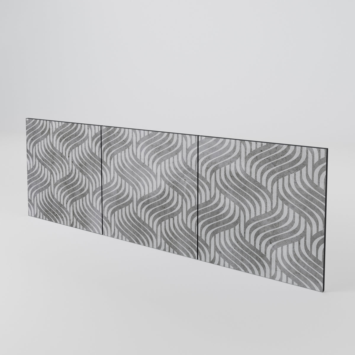 CONCRETE MOVEMENT Luckset med 3 dörrar till sideboard