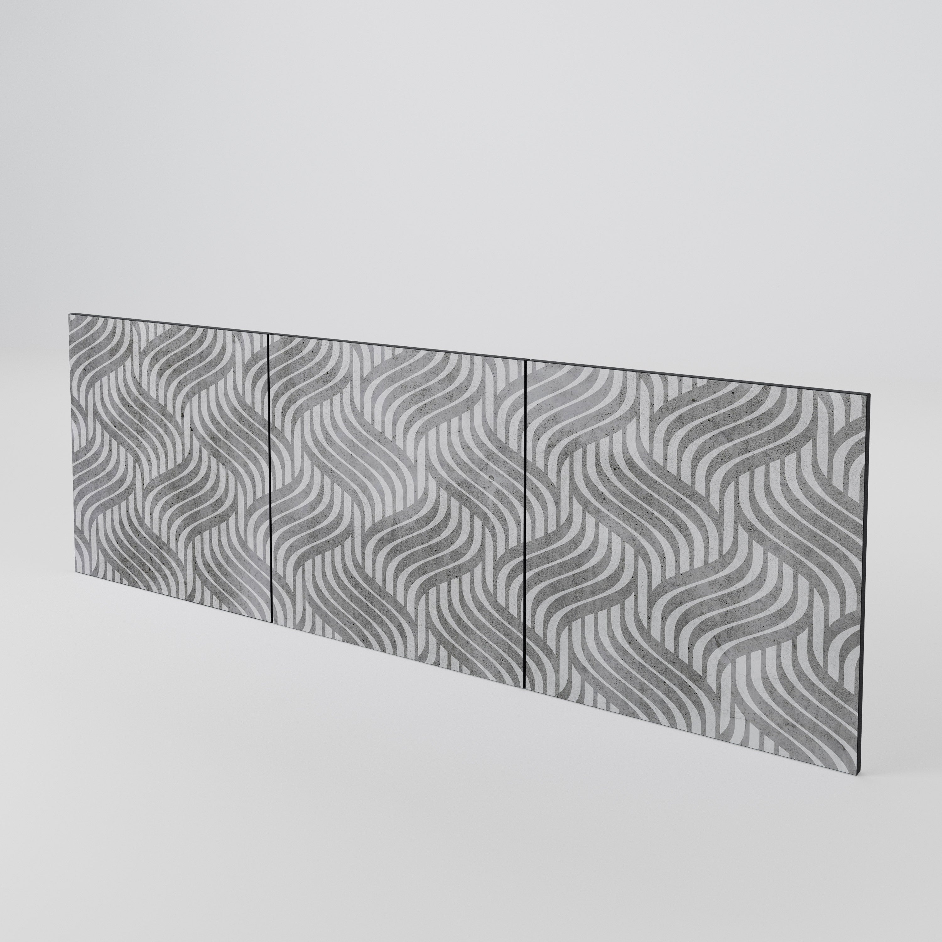 CONCRETE MOVEMENT Luckset med 3 dörrar till sideboard