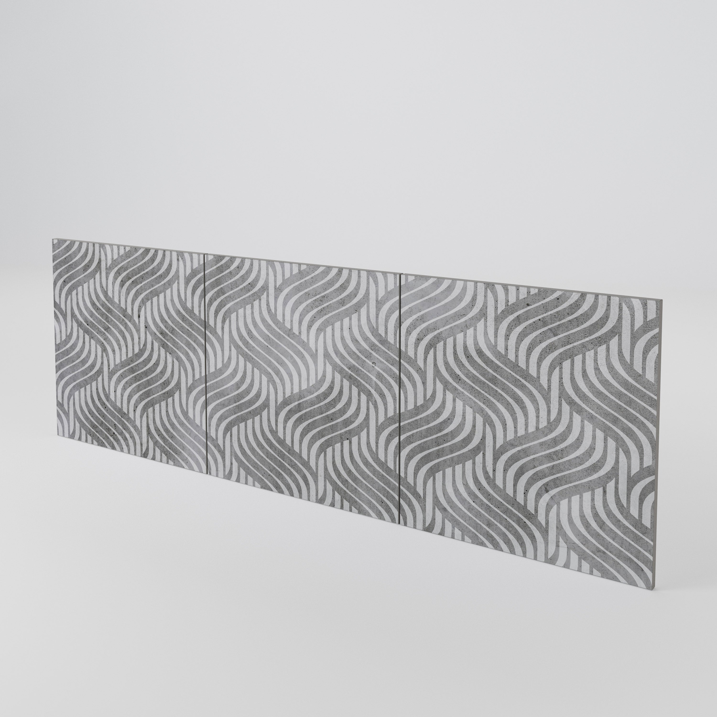 CONCRETE MOVEMENT Luckset med 3 dörrar till sideboard