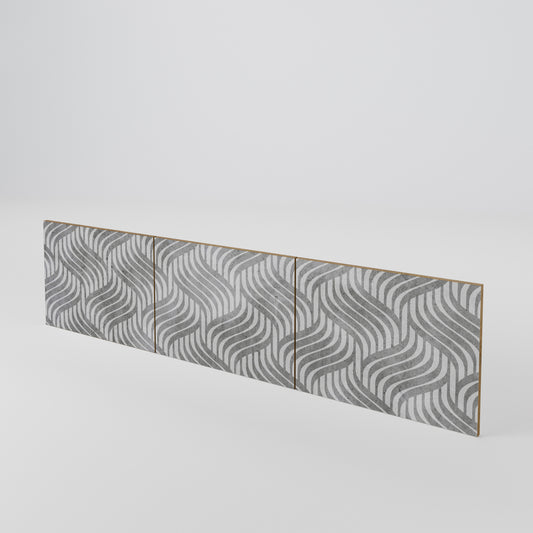 CONCRETE MOVEMENT 3-Piece TV Cabinet Door Set