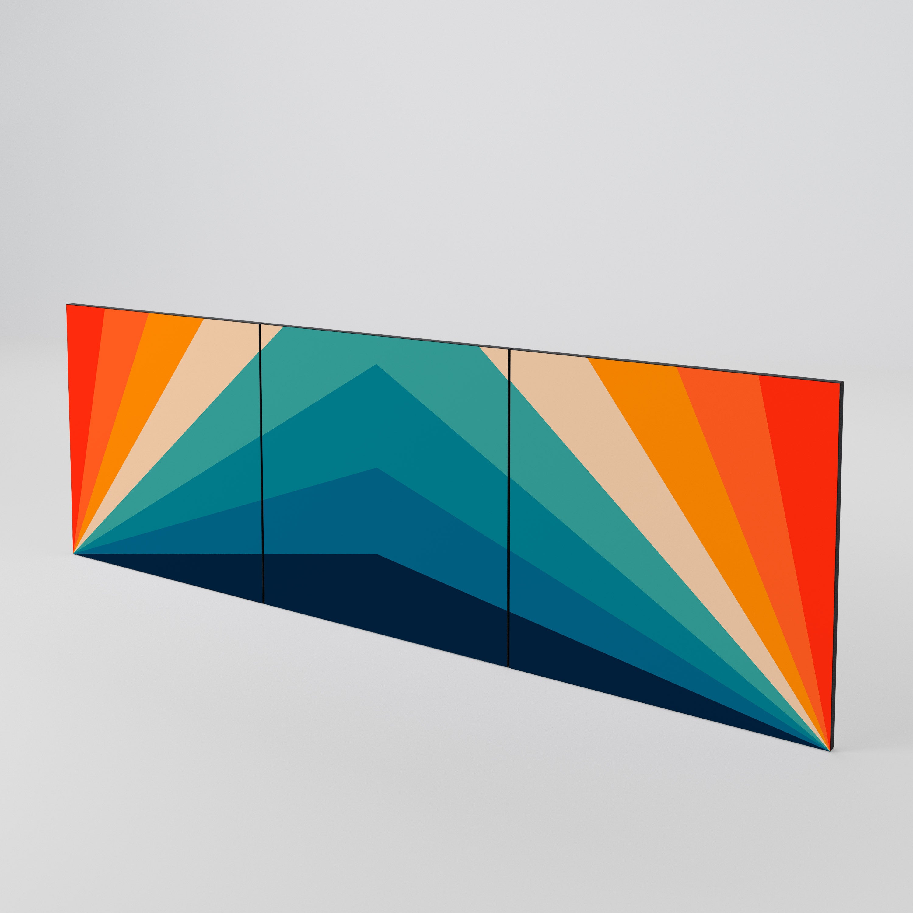 PRISM CONCUSSION Luckset med 3 dörrar till sideboard