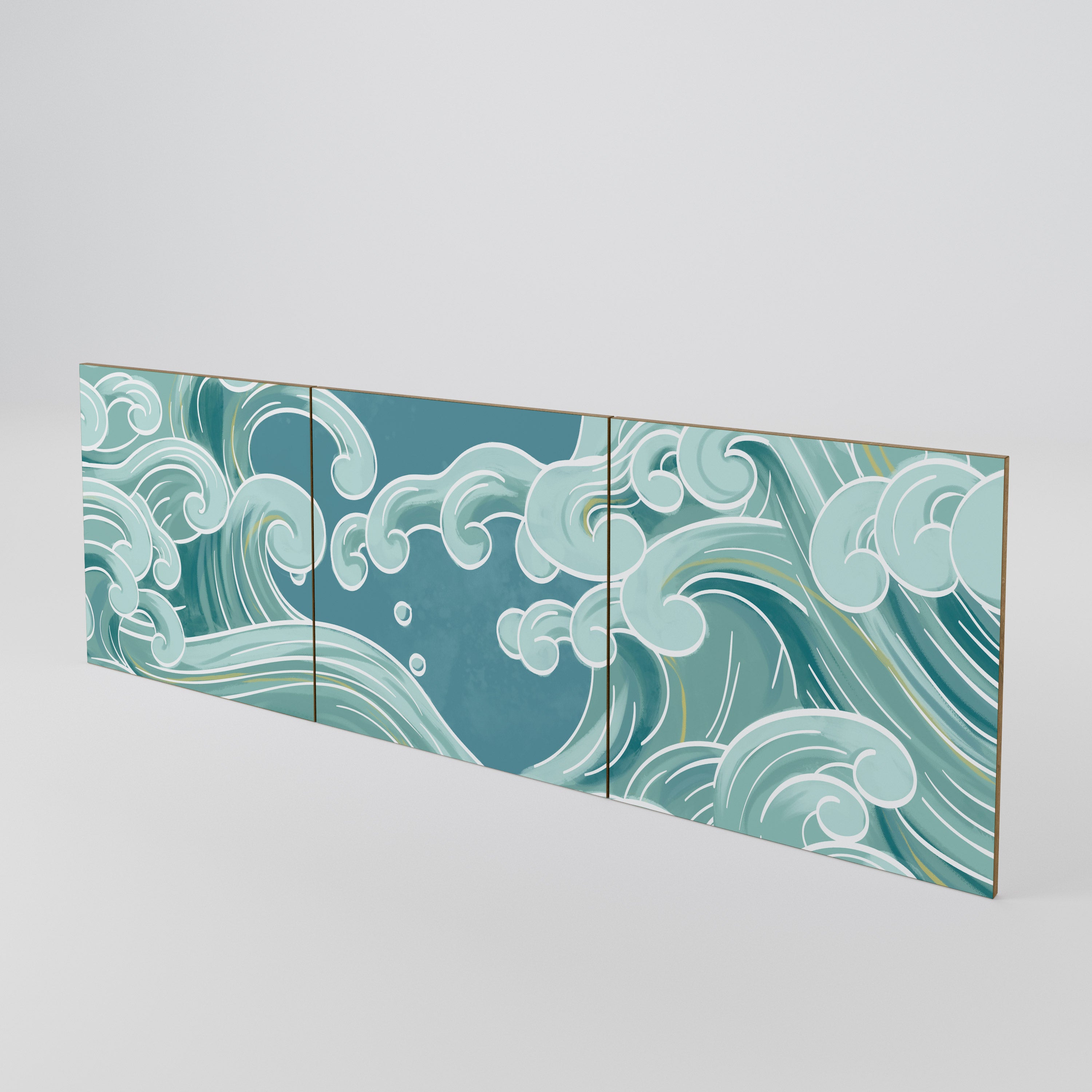 ASIAN SWAY Luckset med 3 dörrar till sideboard