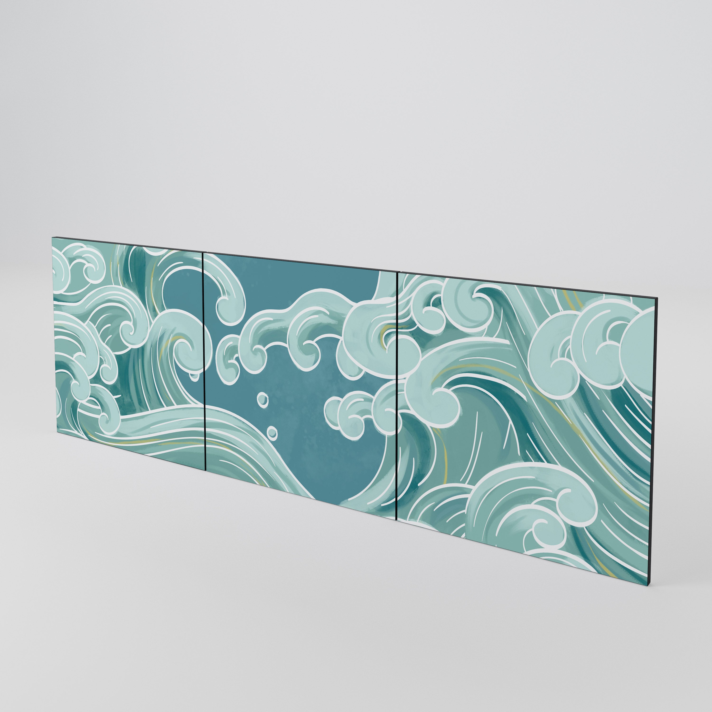 ASIAN SWAY Luckset med 3 dörrar till sideboard