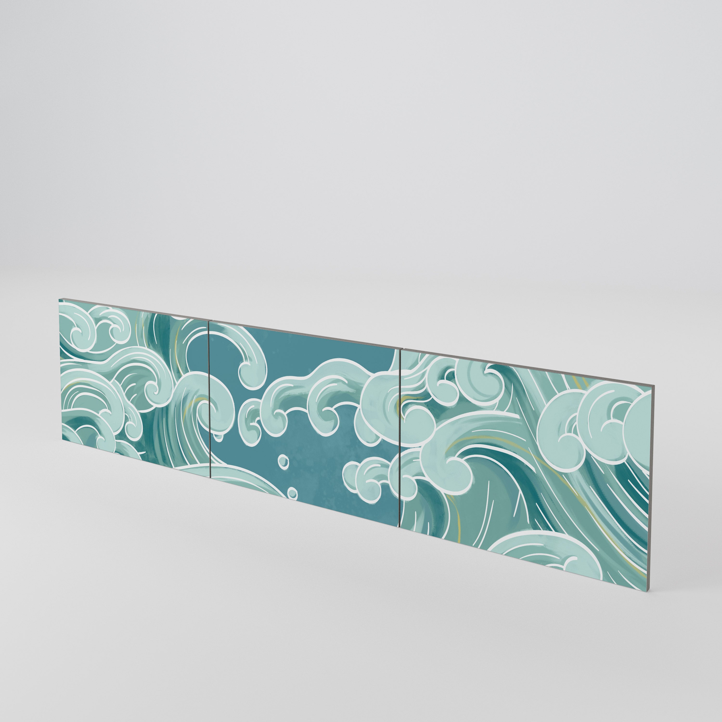 ASIAN SWAY Luckset med 3 dörrar till TV-bänk