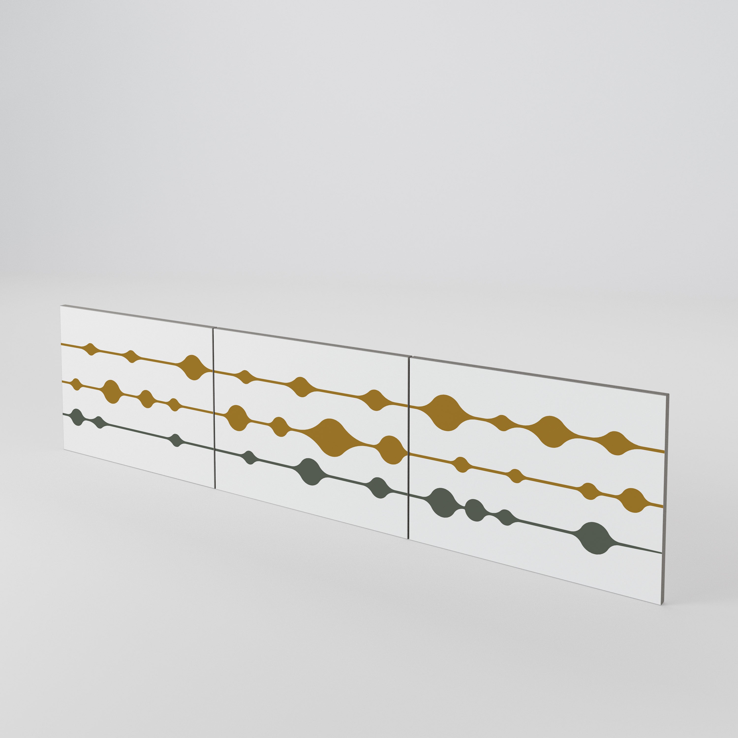 VIVID TONE Luckset med 3 dörrar till TV-bänk