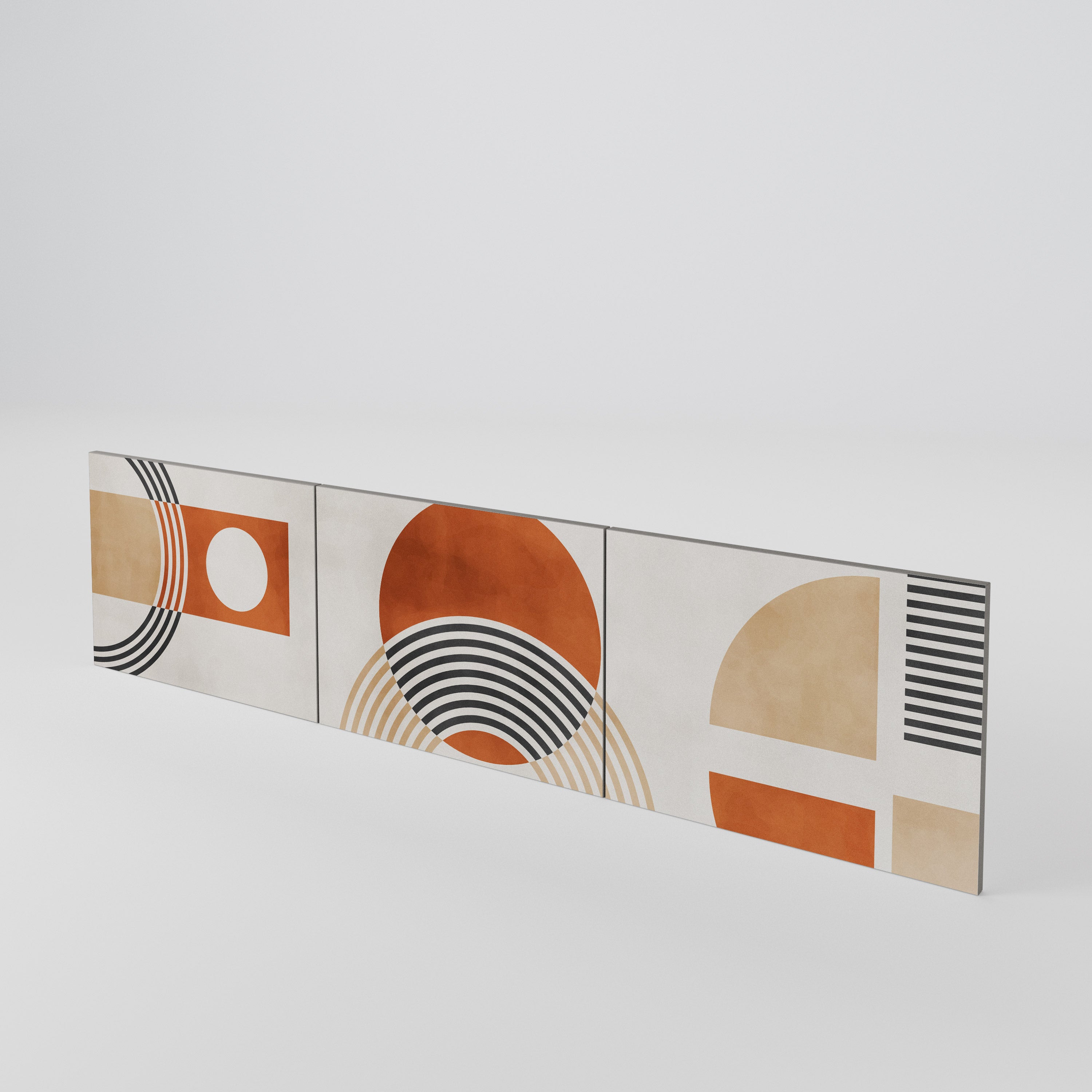 SPACE AROUND Luckset med 3 dörrar till TV-bänk