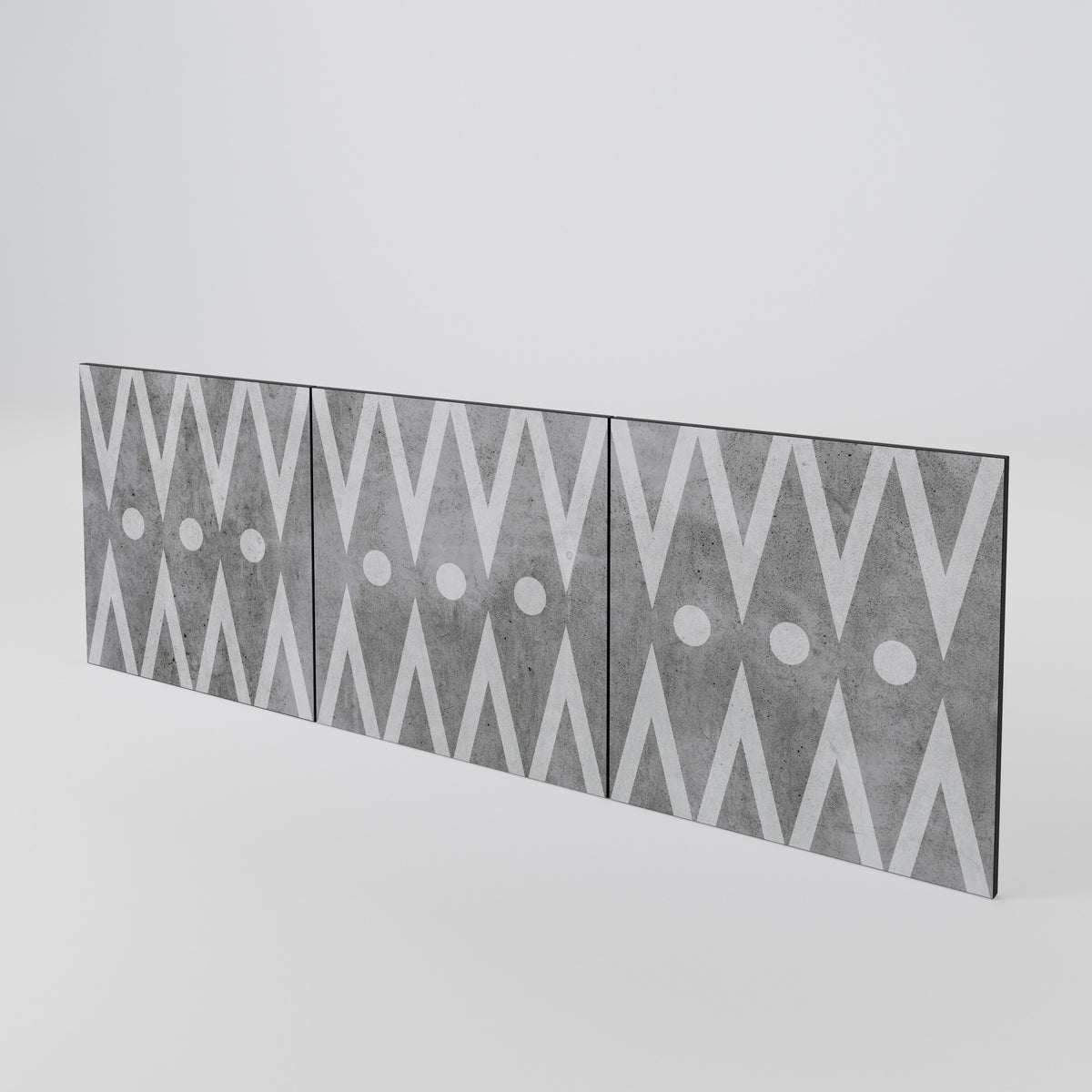 SHARP EDGES Luckset med 3 dörrar till sideboard
