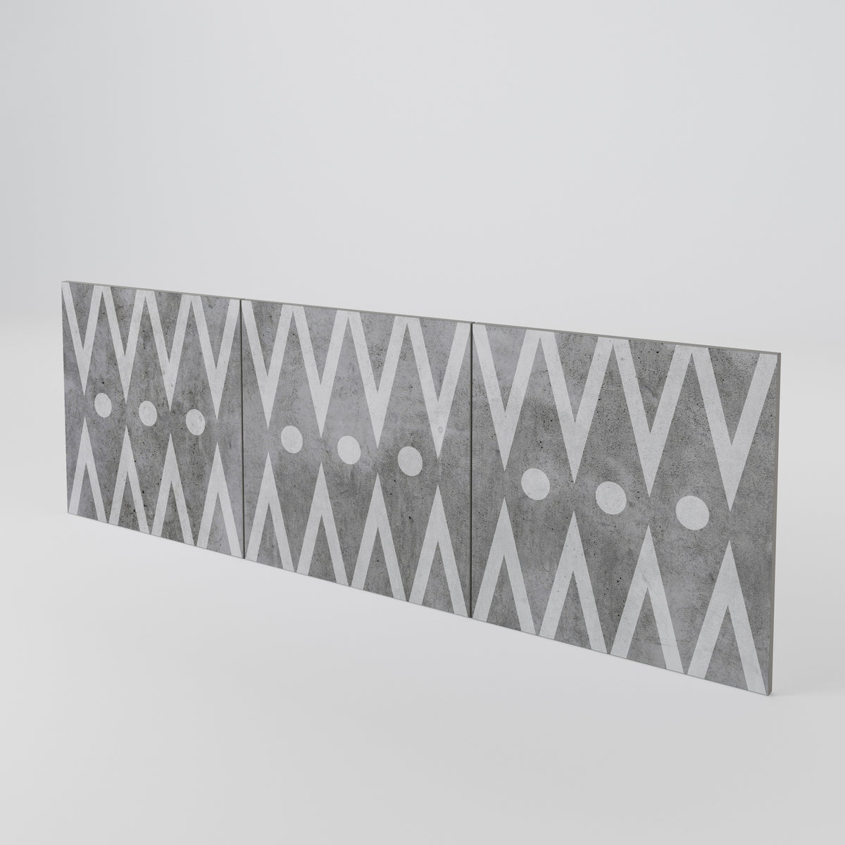 SHARP EDGES Luckset med 3 dörrar till sideboard