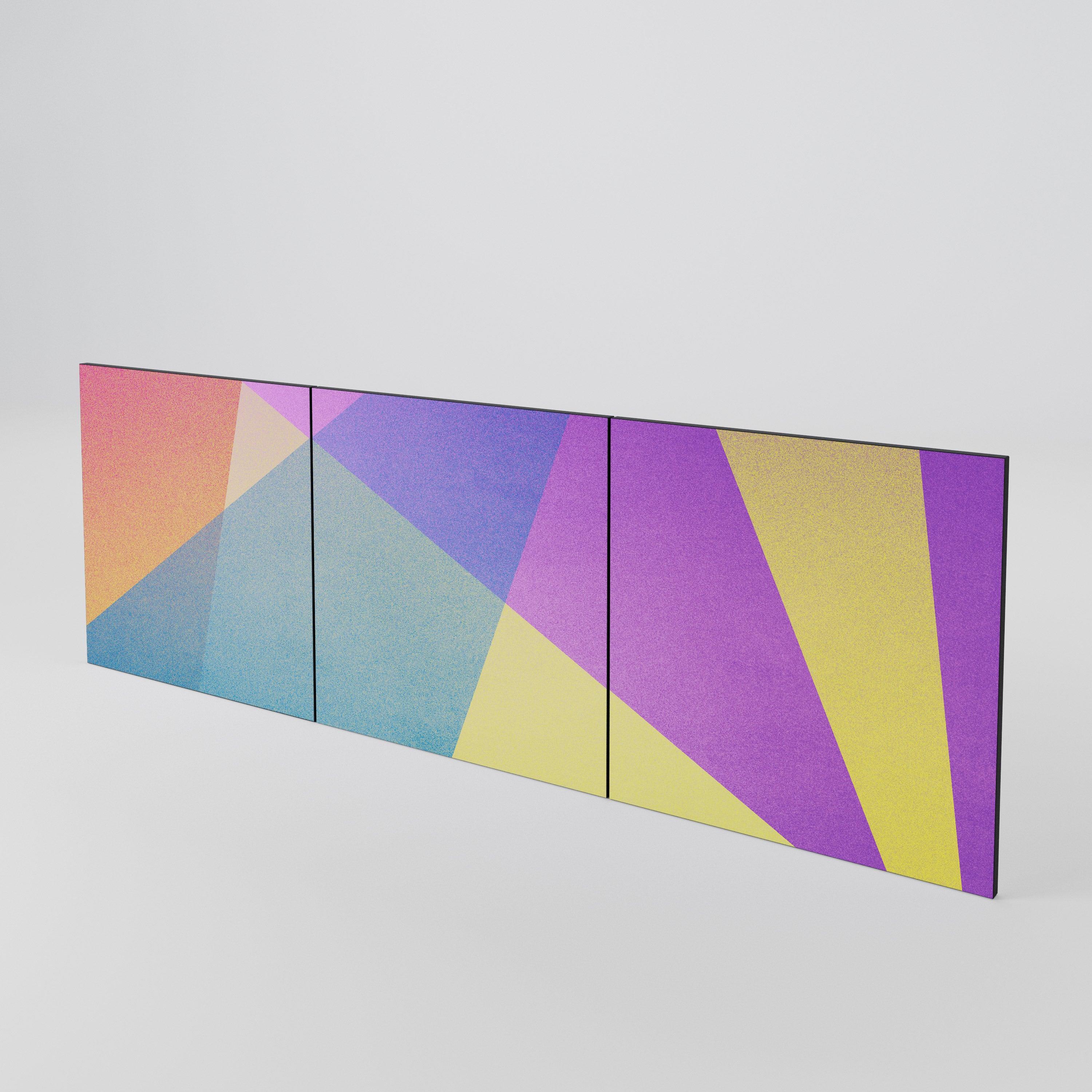 BRIGHT GEOMETRY Luckset med 3 dörrar till sideboard