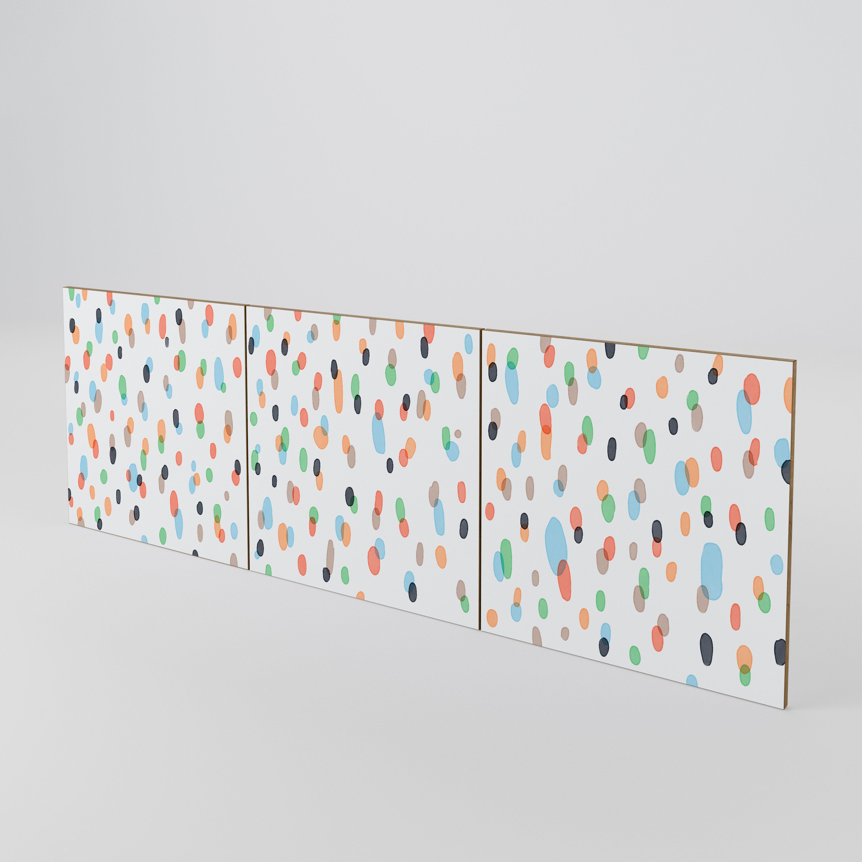 ENERGETIC SPOTS Luckset med 3 dörrar till sideboard