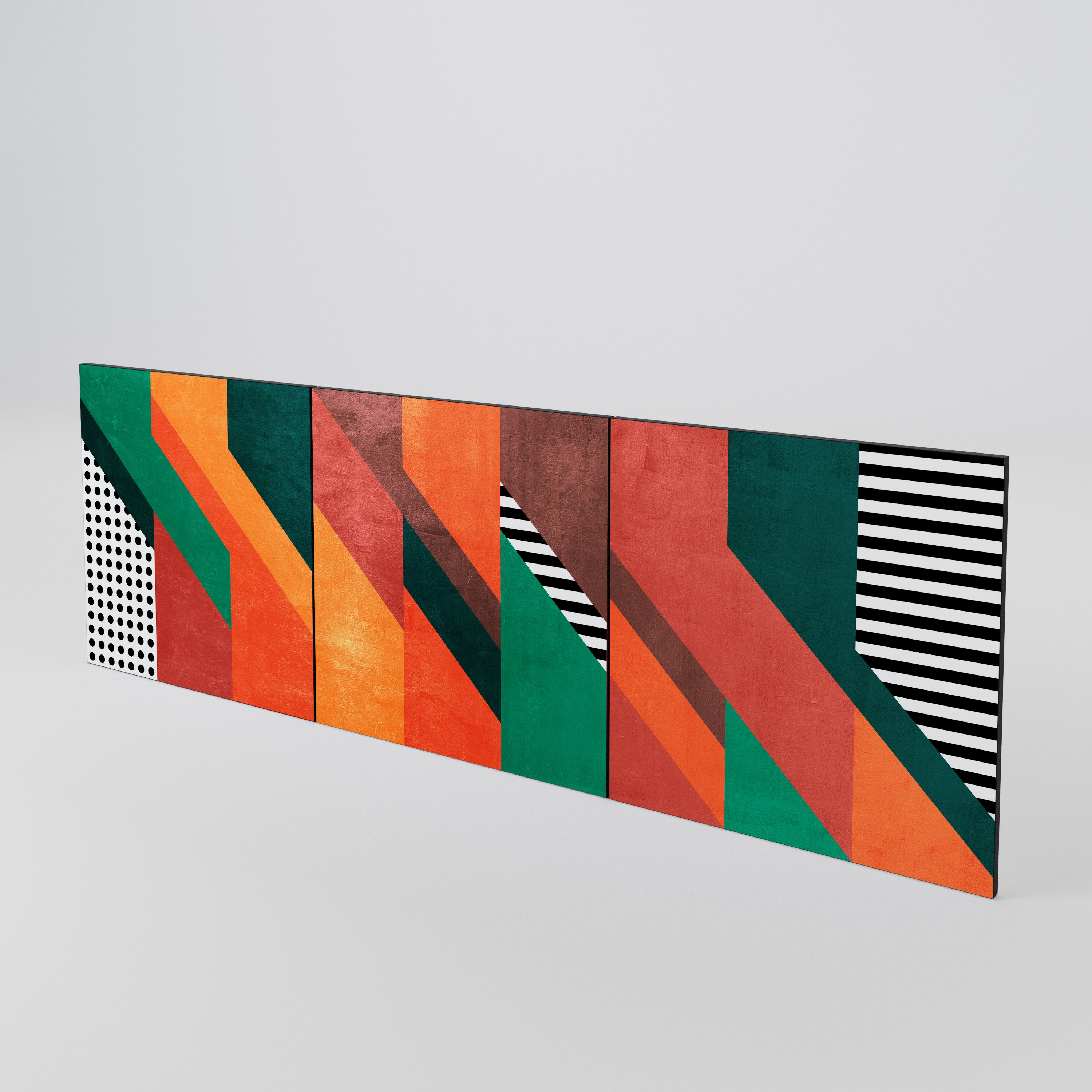 MAKESHIFT ARTISTRY Luckset med 3 dörrar till sideboard