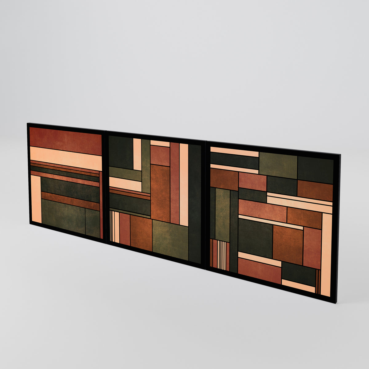 FIGURES OF NATURE Luckset med 3 dörrar till sideboard