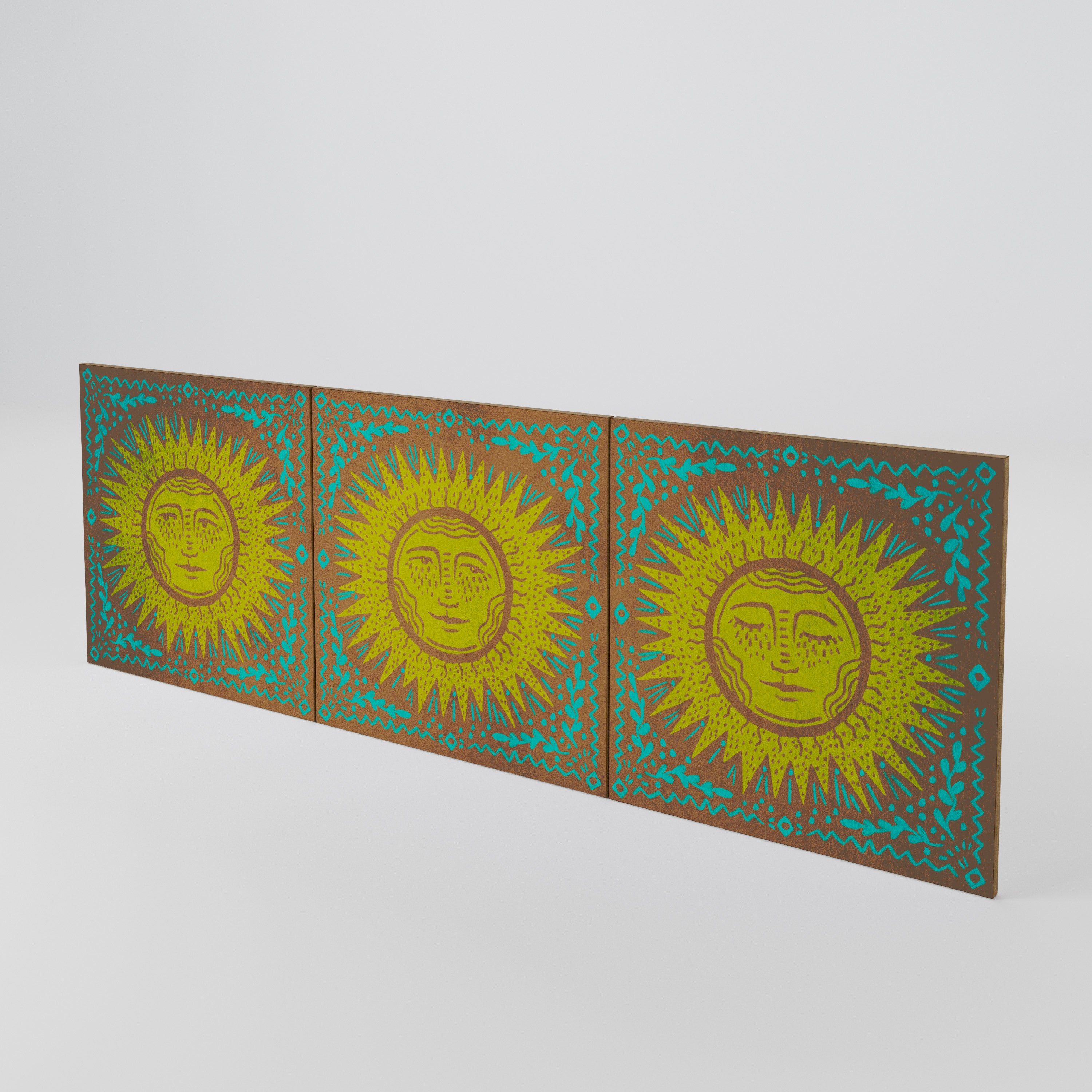 SUNSHINE EULOGY Luckset med 3 dörrar till sideboard