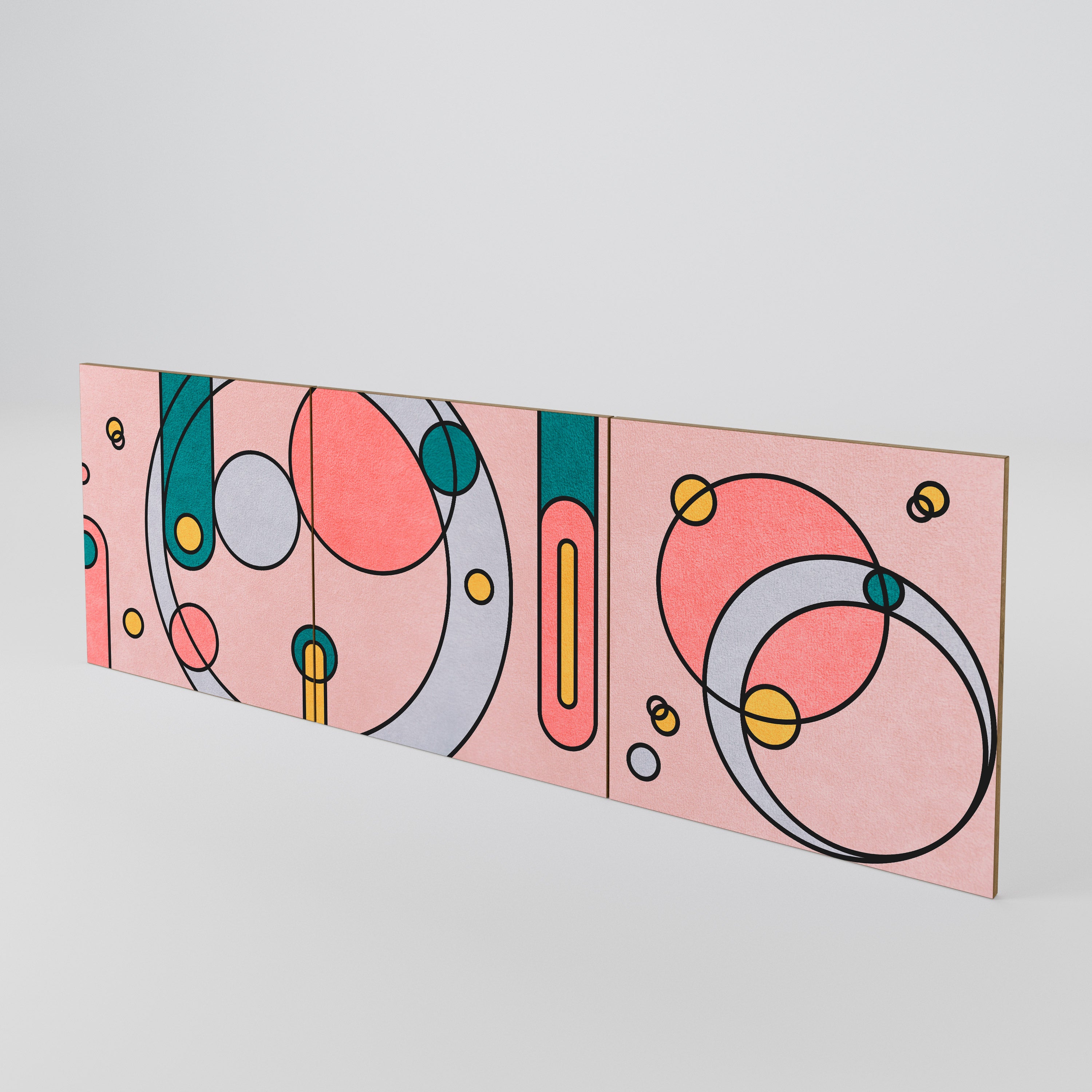 GOSSAMER ECHOES Luckset med 3 dörrar till sideboard